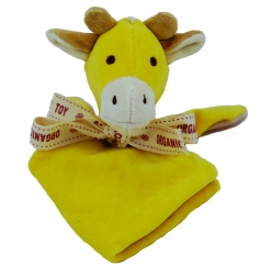 Giraffe Organic Lovie Blanket by miYim