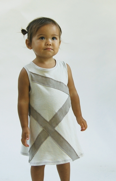 Line Applique Dress